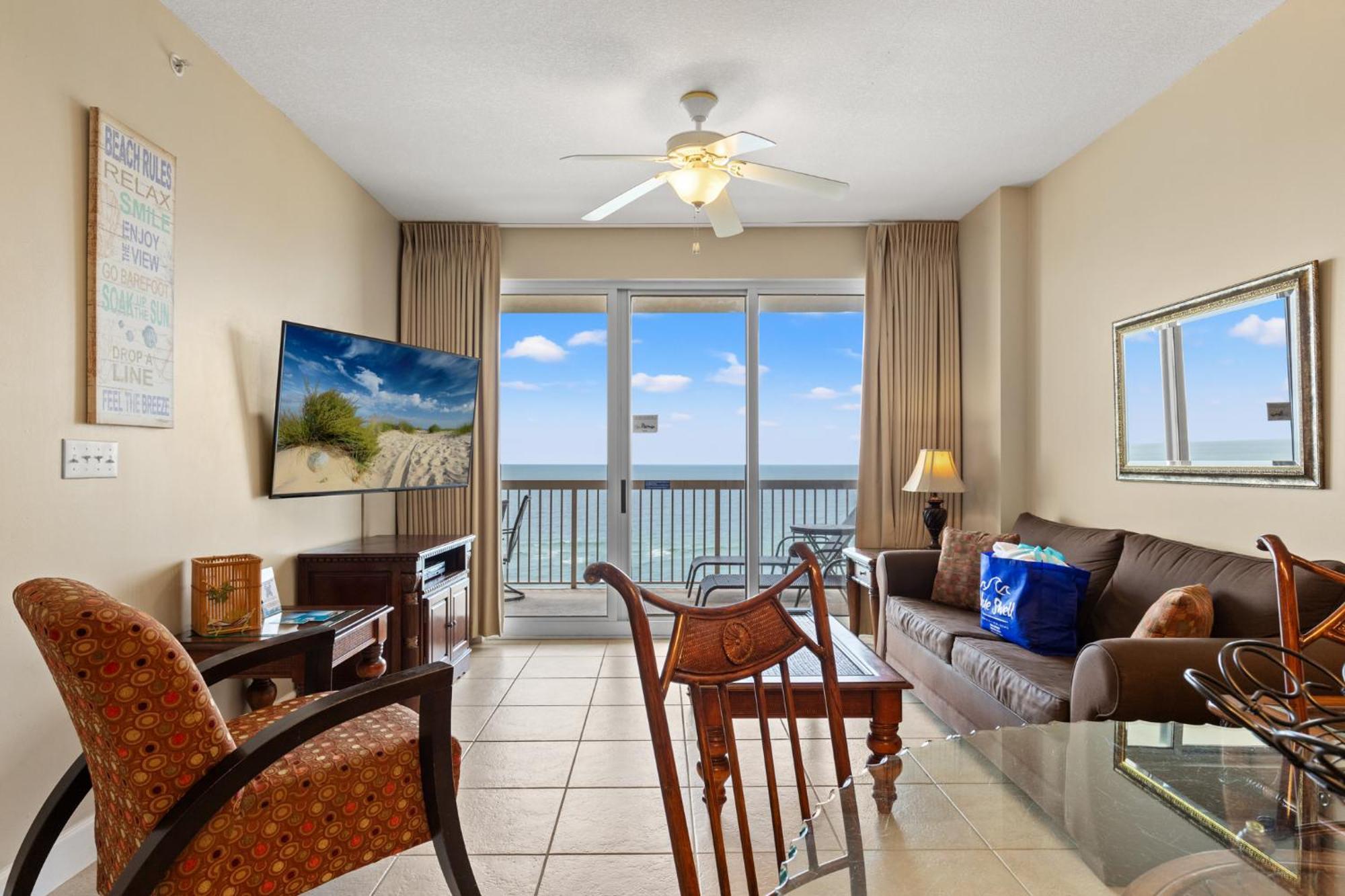 Gulf Front Master Br In Sunrise Beach With Amazing Views! Sleeps 7! Panama City Beach Exteriér fotografie
