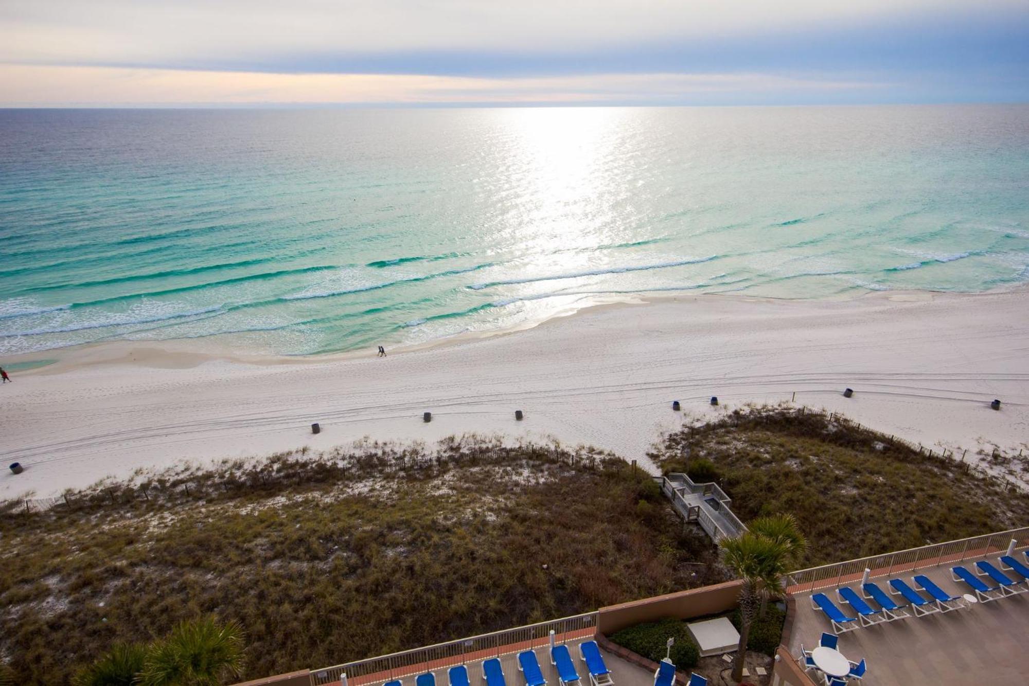 Gulf Front Master Br In Sunrise Beach With Amazing Views! Sleeps 7! Panama City Beach Exteriér fotografie
