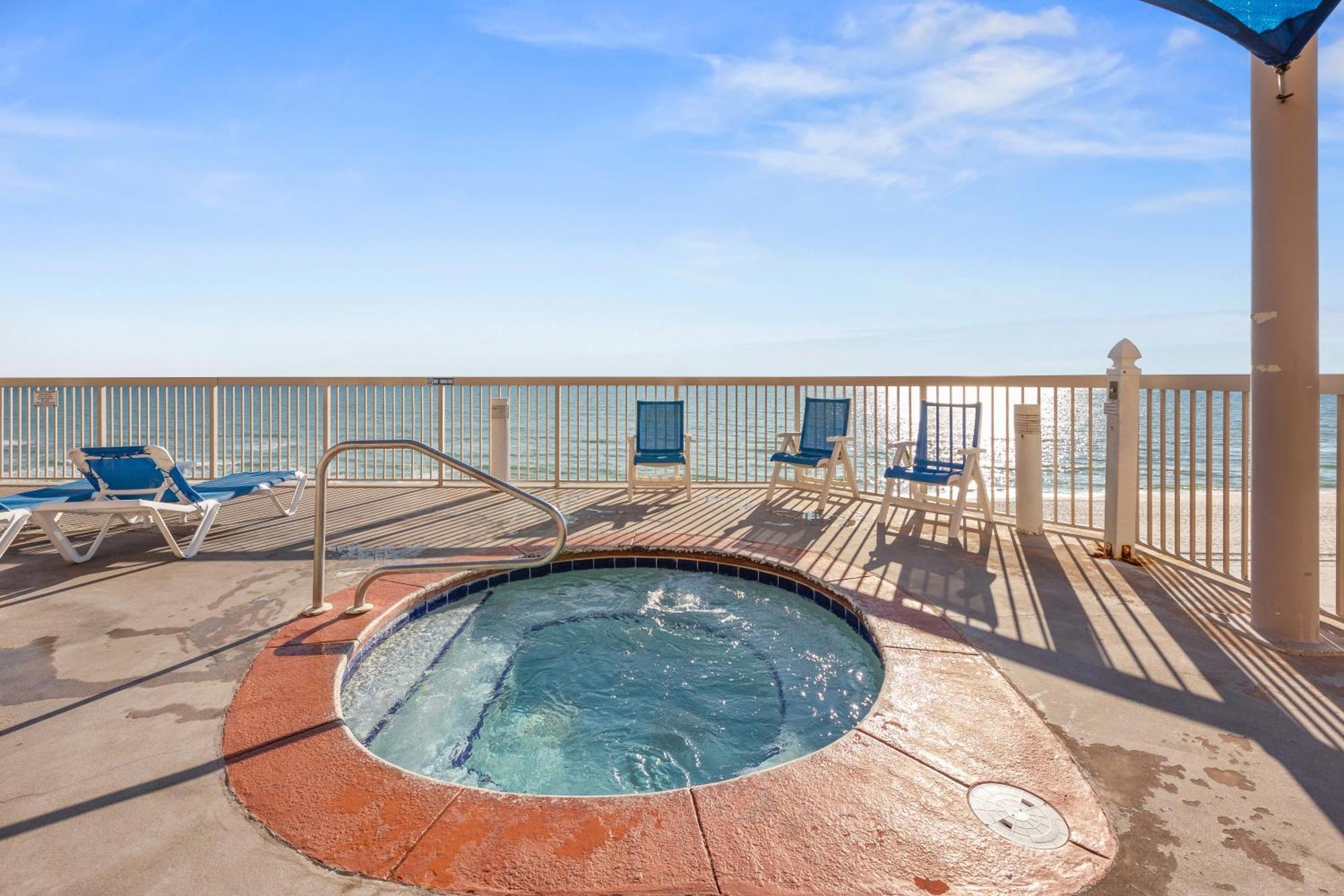 Gulf Front Master Br In Sunrise Beach With Amazing Views! Sleeps 7! Panama City Beach Exteriér fotografie