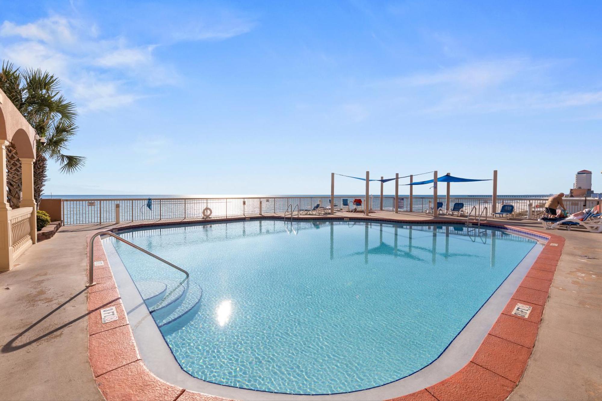 Gulf Front Master Br In Sunrise Beach With Amazing Views! Sleeps 7! Panama City Beach Exteriér fotografie